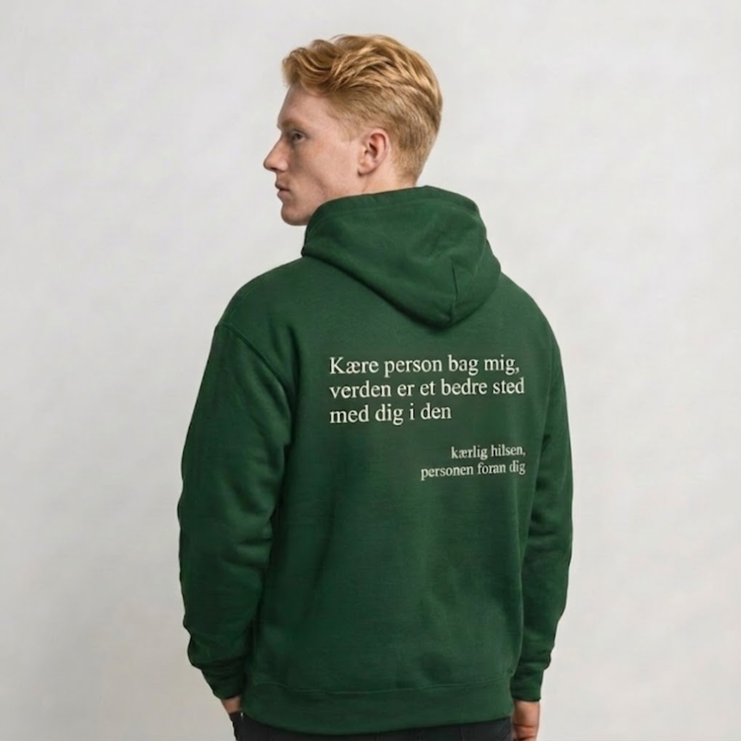 Du er mere end god nok Hoodie