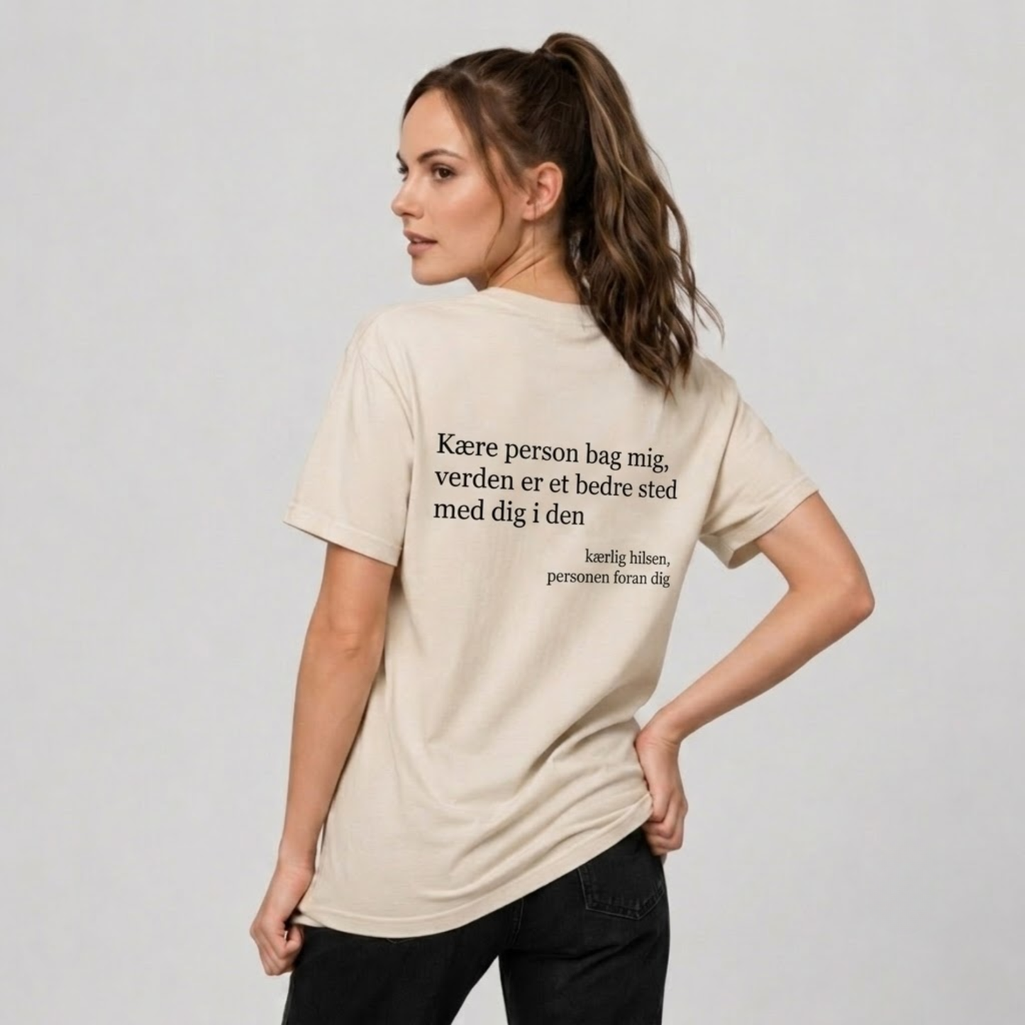 Du er mere end god nok T-shirt