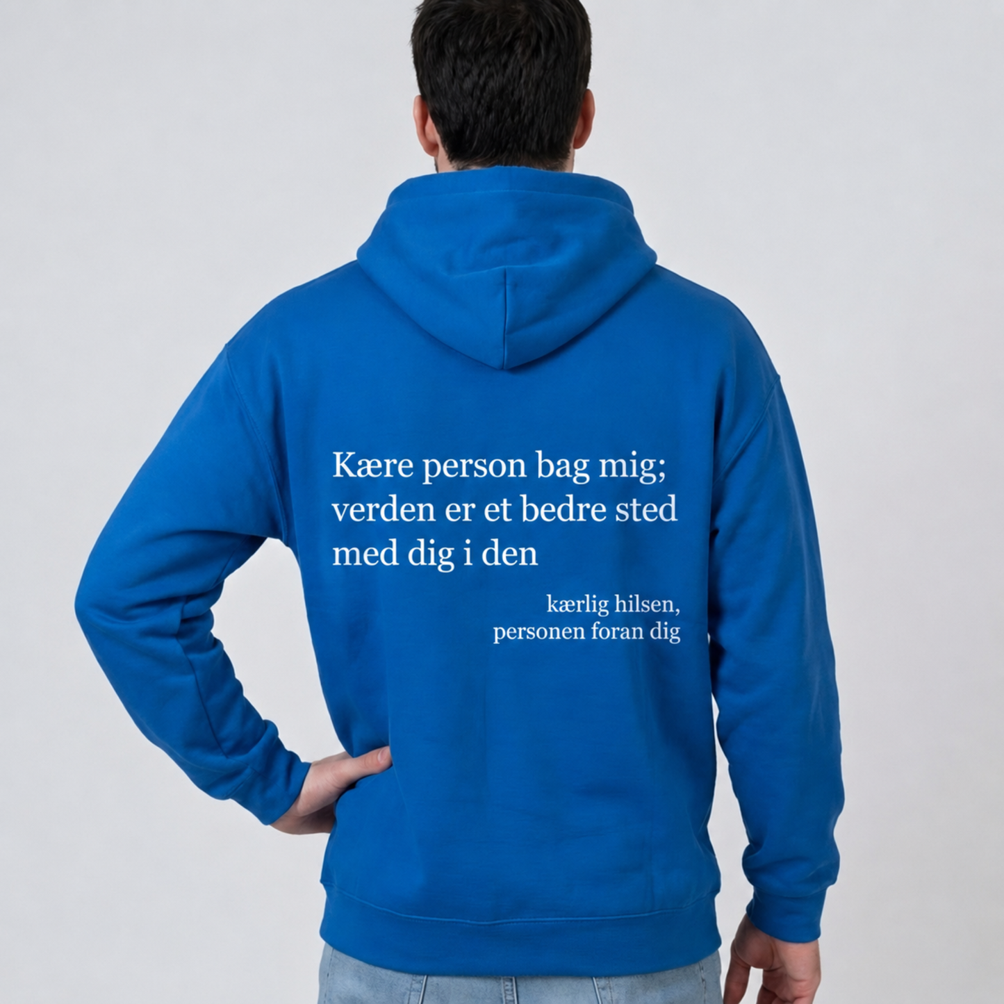 Du er mere end god nok Hoodie