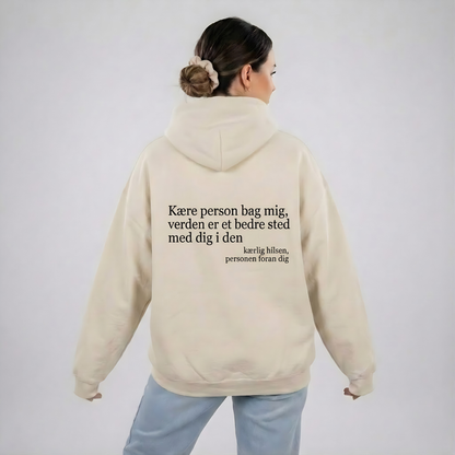 Du er mere end god nok Hoodie