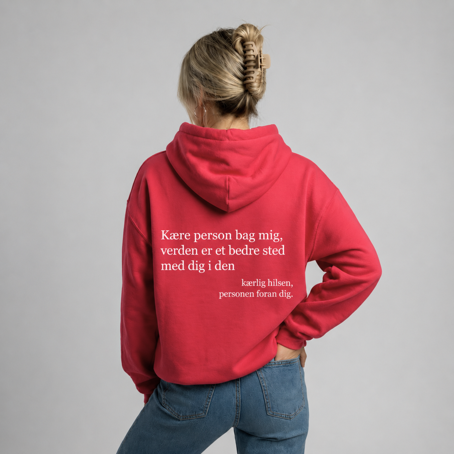 Du er mere end god nok Hoodie
